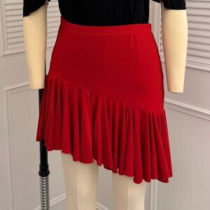 Star Dance Red Skirt Sz M